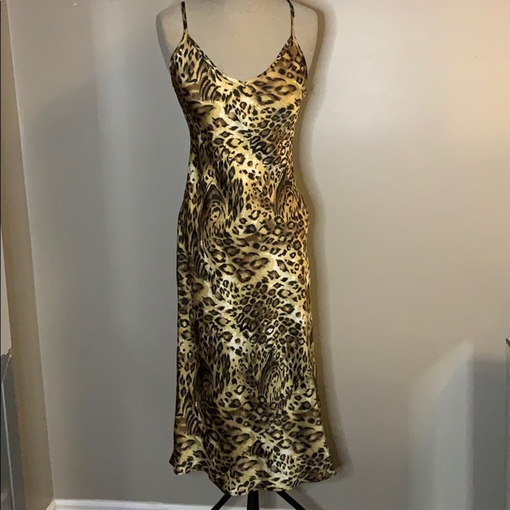 Leopard print dress